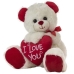 Knuffel I love you Beer Hart 28 cm