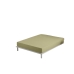 Bettlaken Alexandra House Living Beige Camel 200 x 200 cm