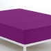 Fitted sheet Alexandra House Living Purple 200 x 200 cm