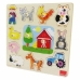 Kinder Puzzle aus Holz Goula 53025 (12 pcs)