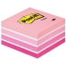 блокнотом Post-it 76 x 76 mm Розовый 450 Листья (12 штук)