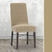 Stol deksel Eysa JAZ Beige 50 x 60 x 50 cm 2 enheter