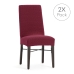 Stoelhoes Eysa JAZ Bordeaux 50 x 60 x 50 cm 2 Stuks