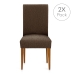 Chair Cover Eysa TROYA Brown 50 x 55 x 50 cm 2 Units