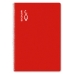 Cahier ESCOLOFI 10 Unités Rouge A4 50 Volets