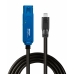 USB kabel LINDY 43381 8 m Černý