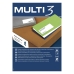 Adhesive labels MULTI 3 White Upright 500 Sheets 64,6 x 33,8 mm (24 Units)