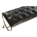 Foot-of-bed Bench DKD Home Decor 90 x 38 x 52 cm Zlat Kovina Zelena Metalni