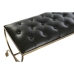 Foot-of-bed Bench DKD Home Decor 90 x 38 x 52 cm Zlatá Kov Zelená Kovová