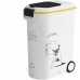 Pet food canister Curver 794096 Met wieltjes Wit Plastic 20 kg 54 L 49,3 x 27,8 x 60,5 cm