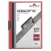 Aplankas dokumentams Durable Duraclip 60 Raudona Skaidrus A4 25 Dalys