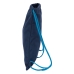 Saco Mochila com Cordas Munich Nautic Azul Marinho 35 x 40 x 1 cm