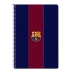 Caderno F.C. Barcelona Vermelho Azul Marinho A4 80 Folhas