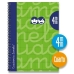 Notebook Lamela Verde Sfert 5 Piese 80 Frunze