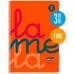 Cahier Lamela Orange Din A4 5 Pièces 80 Volets