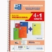 Cuaderno Oxford Write&Erase Multicolor Din A4 5 Piezas 80 Hojas