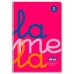 Cuaderno Lamela Fluor Rosa Din A4 5 Piezas 80 Hojas