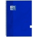 Caderno Oxford Denim Touch Azul Din A4 80 Folhas (5 Peças)