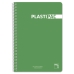 Notebook Pacsa Plastipac Verde deschis Din A4 5 Piese 80 Frunze