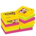 Conjunto de Notas Adesivas Post-it Super Sticky Multicolor 47,6 x 47,6 mm (3 Unidades)