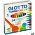 Markør-sett Giotto Turbo Color Flerfarget (5 enheter)