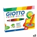 Flomasteru Komplekts Giotto Turbo Color Daudzkrāsains (5 gb.)