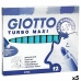 Marker-Set Giotto Turbo Maxi Himmelsblau (5 Stück)