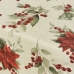 Toalha resinada antinódoas Belum Christmas Vermelho Verde Linho 300 x 150 cm