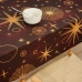 Stain-proof resined tablecloth Belum Christmas Red Golden 300 x 150 cm