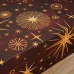 Fleckenabweisende geharzte Tischdecke Belum Christmas Rot Gold 300 x 150 cm