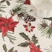 Резинирана покривка за маса, устойчива на петна Belum Christmas Flowers 250 x 140 cm