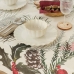 Fleckenabweisende geharzte Tischdecke Belum Christmas Flowers 250 x 140 cm