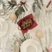 Traipiem izturīgs sveķu galdauts Belum Christmas Flowers 250 x 140 cm