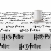 Dėmėms atspari derva dengta staltiesė Harry Potter 140 x 140 cm