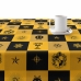 Stain-proof resined tablecloth Harry Potter Hufflepuff Multicolour 200 x 150 cm