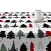 Stain-proof resined tablecloth Belum Merry Christmas Multicolour 200 x 150 cm