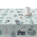 Stain-proof resined tablecloth Belum Merry Christmas 200 x 140 cm