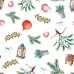 Nappe enduite antitache Belum Merry Christmas Multicouleur 150 x 150 cm