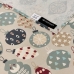 Stain-proof resined tablecloth Belum Merry Christmas Multicolour 200 x 150 cm