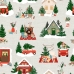 Față de masă din rășină rezistentă la pete Belum Merry Christmas Multicolor 250 x 140 cm