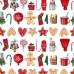 Față de masă din rășină rezistentă la pete Belum Merry Christmas Multicolor 150 x 150 cm