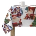 Față de masă din rășină rezistentă la pete Belum Papa Noel Multicolor 150 x 150 cm