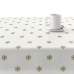 Stain-proof resined tablecloth Belum Snowflakes Gold 250 x 140 cm