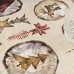 Fläckresistent bordsduk i harts Belum Wooden Christmas 140 x 140 cm