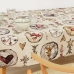 Dėmėms atspari derva dengta staltiesė Belum Wooden Christmas 200 x 140 cm