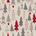 Fleckenabweisende geharzte Tischdecke Belum Merry Christmas Bunt 250 x 180 cm