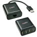 Hub USB LINDY 42679 Negru