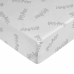 Fitted sheet Harry Potter White Grey 90 x 200 cm