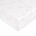 Подогнанный нижний лист Peppa Pig Белый Розовый 90 x 200 cm