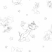Pohja-arkki Tom & Jerry 70x140 cm